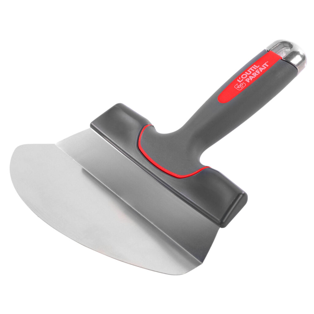 ΣΠΑΤΟΥΛΑ ΚΟΥΒΑ ΟΒΑΛ INOX 19cm ΚΥΡΤΗ ΛΑΜΑ 2599019 ΠΛΑΣΤΙΚΗ ΛΑΒΗ L'OUTIL