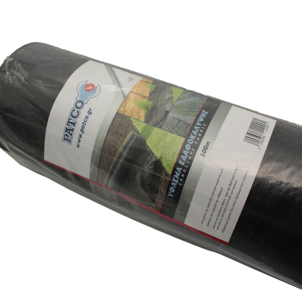ΥΦΑΣΜΑ ΕΔΑΦΟΚΑΛΥΨΗΣ  1m x100m  ΜΑΥΡΟ  100 gr / m2  PATCO