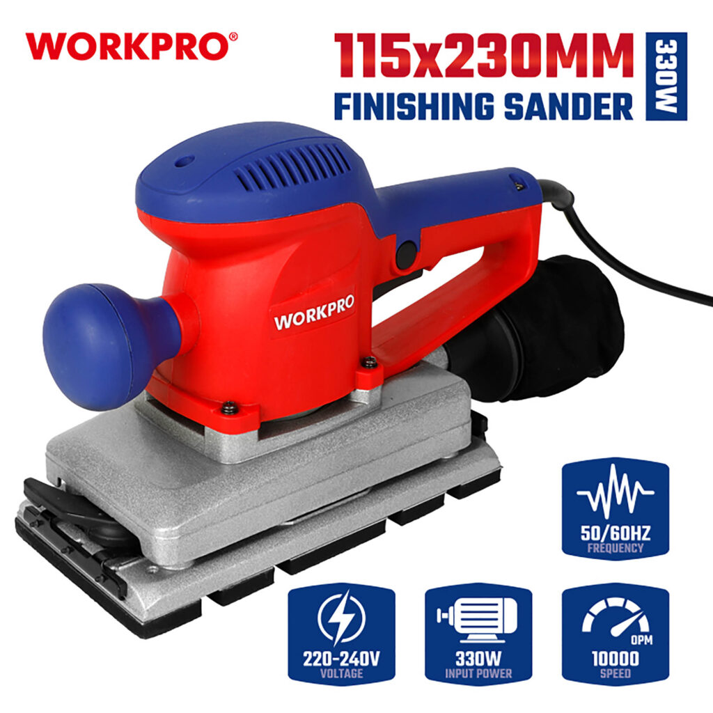 ΤΡΙΒΕΙΟ ΠΑΛΜΙΚΟ ΗΛΕΚΤΡΙΚΟ 330W (230x115mm) WP472407CE WORKPRO (PROFI)