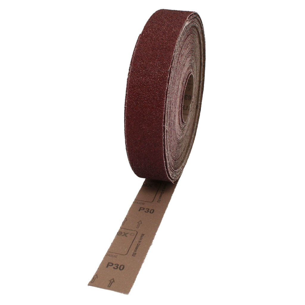 ΣΜΥΡΙΔΟΠΑΝΟ ΡΟΛΟ   50mm X 25m  Ρ 80 ΚΟΚΚΙΝΟ Χ-CLOTH  (630)