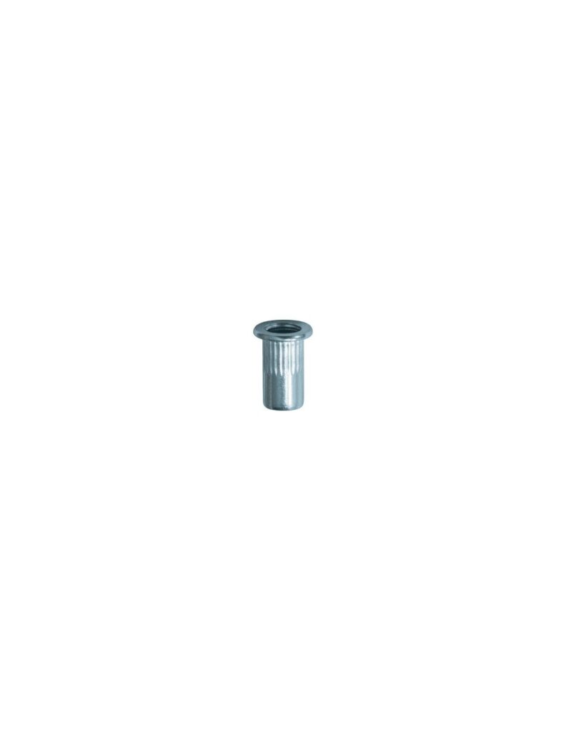 ALUMINIUM ALLOY CRIMPING NUT M5-0.80 0,25 → 3 mm