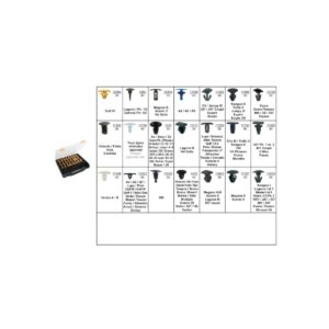 ASSORTMENT OF WEATHERSTRIP CLIPS DOORS AND BONNETS MULTI-BRANDS