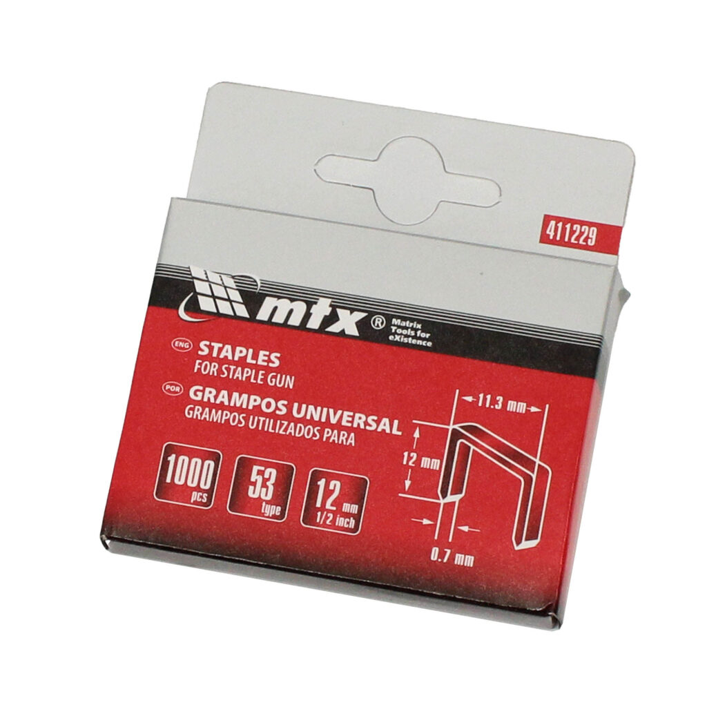 ΚΑΡΦΙΑ ΔΙΧΑΛΑ, τύπος 53 - 12mm MTX 411229  (ΚΑΡΤΕΛΑ)