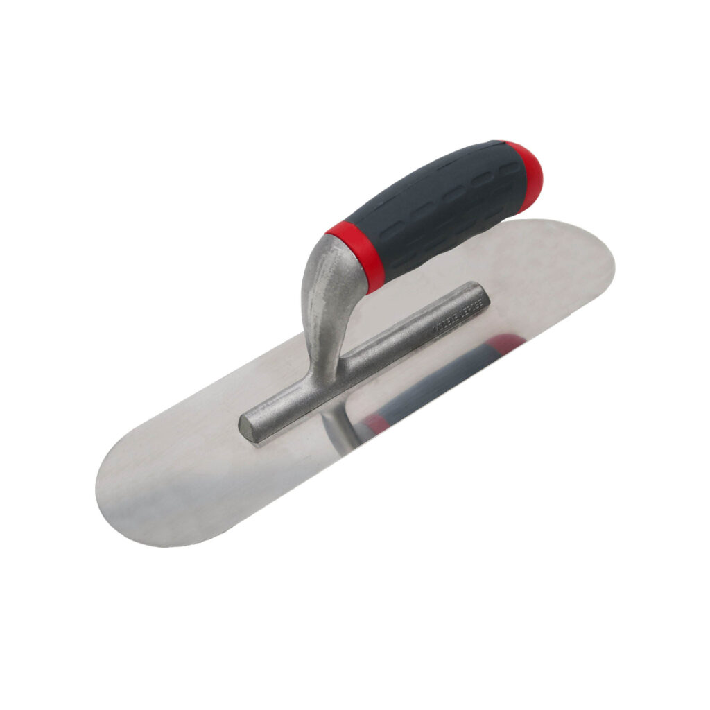 ΣΠΑΤΟΥΛΑ ΣΤΟΚΑΡΙΣΜΑΤΟΣ INOX ΟΒΑΛ 300x  80mm (0,6mm) ΠΛΑΣΤΙΚΗ ΛΑΒΗ  4542030 L'OUTIL