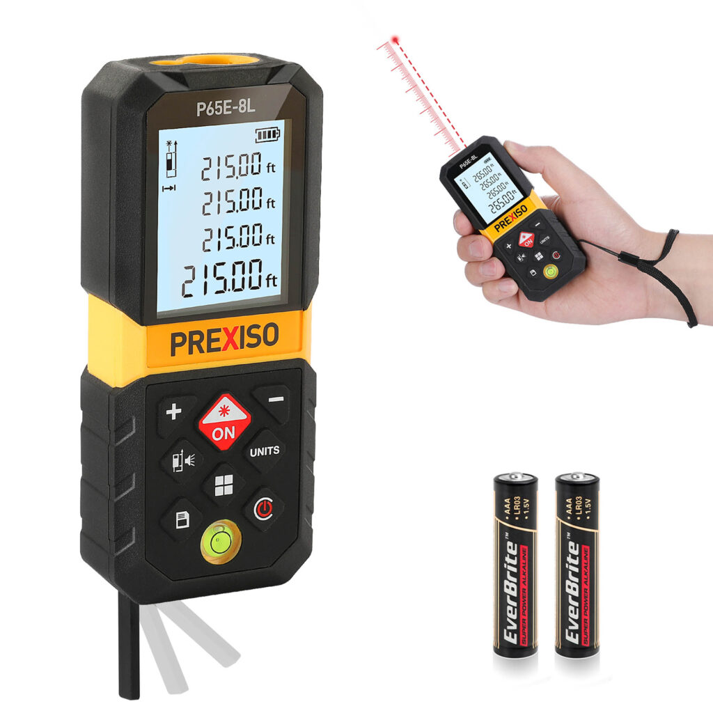 ΜΕΤΡΗΤΗΣ ΑΠΟΣΤΑΣΕΩΝ LASER   65m P65E-8L PREXISO