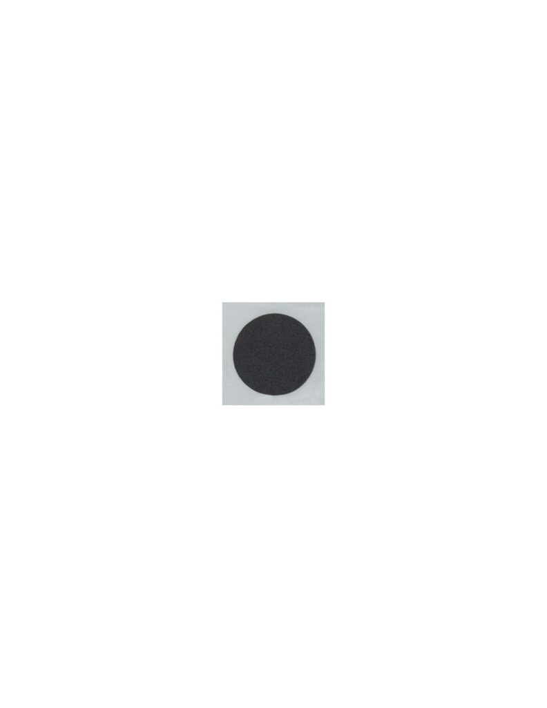 BLACK ADHESIVE DOT Ø 15 mm FOR PLUGGING