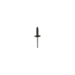 BLACK LARGE HEAD SPREADING RIVET Ø 4,8 X 23 mm BUMPER