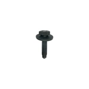 BLACK ZINC PLATED HEXAGON BOLT WITH WASCHER M6-1.00 X 25 mm BODYWORK