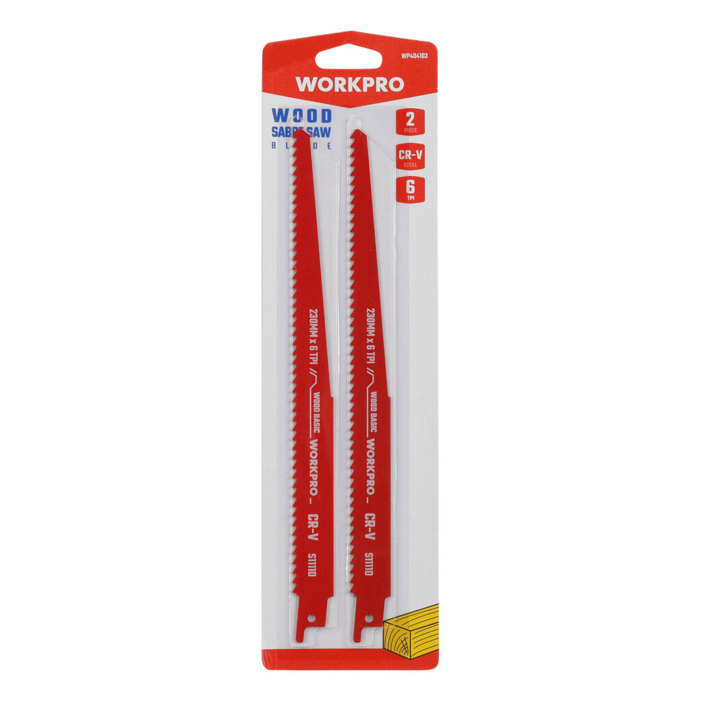 ΛΑΜΑ ΣΠΑΘΟΣΕΓΑΣ ΓΙΑ ΞΥΛΟ 230mm 6T (ΙΣΙΑ ΚΟΠΗ) BOSCH ΣΕΤ 2 τμχ WP404103 WORKPRO (ΚΑΡΤΕΛΑ)