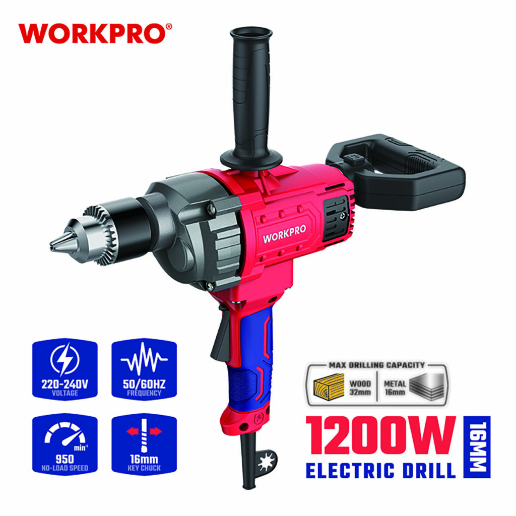 ΔΡΑΠΑΝΟ ΠΕΡΙΣΤΡΟΦΙΚΟ ΗΛΕΚΤΡΙΚΟ 1200W WP470008 WORKPRO (PROFI)