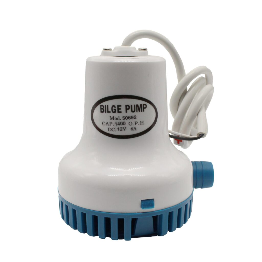 ΑΝΤΛΙΑ  12 V 1400 GPH TAIWAN ( εξοδος 1 " )