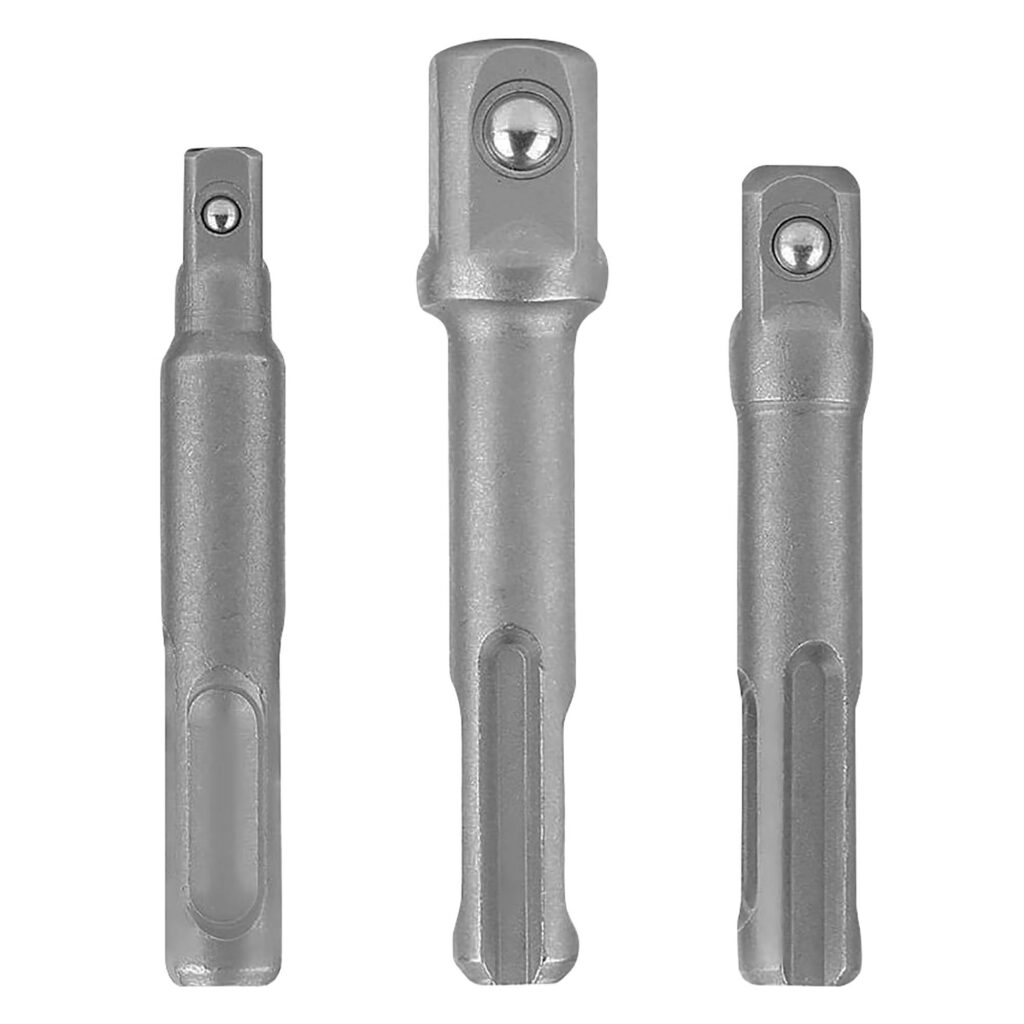 ΚΑΡΥΔΑΚΙ  ΑΝΤΑΠΤΟΡΑΣ  SDS PLUS ΣΕΤ 3τμχ(1/4", 3/8", 1/2")WP408251 WORKPRO (PROFI)(ΚΑΡΤΕΛΑ)