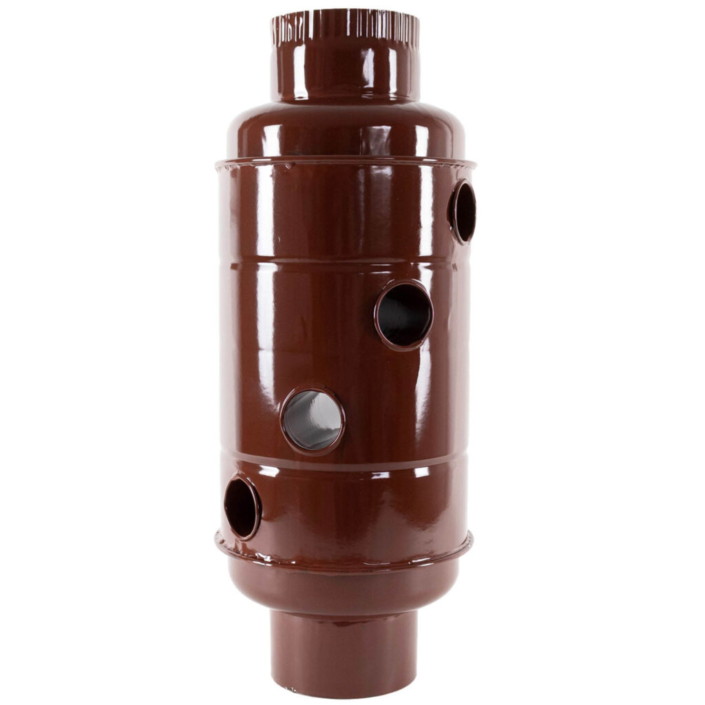 ΕΜΑΓΙΕ ΚΑΖΟ  Φ 150mm ΤΥΠΟΥ ΒΑΡΕΛΑΚΙ ( ΜΑΥΡΟ )