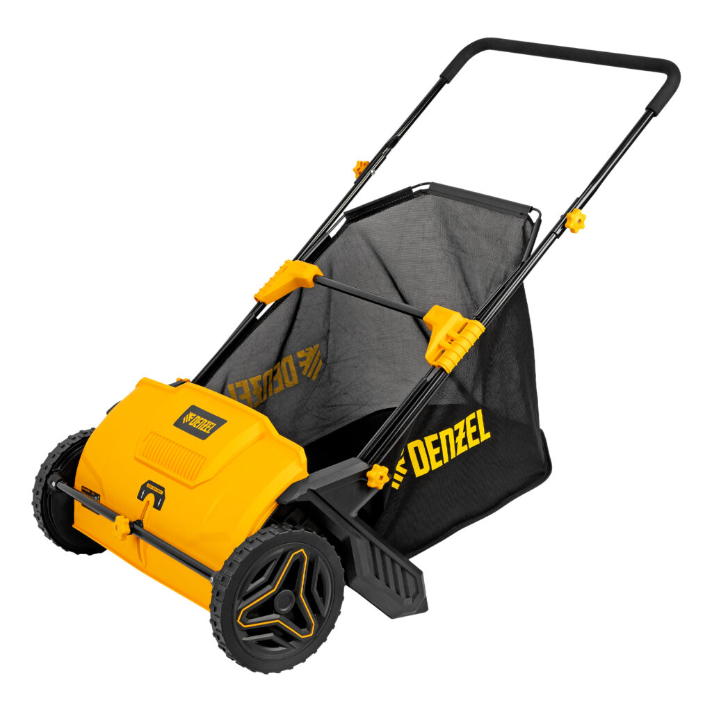 ΣΥΛΛΕΚΤΗΣ ΦΥΛΛΩΝ ΤΡΟΧΗΛΑΤΟΣ 530mm  ΜΕ ΚΑΔΟ 100Lt DENZEL 639407