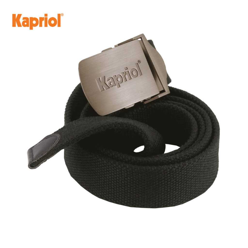 ΖΩΝΗ ΕΡΓΑΣΙΑΣ K-BELT ΜΑΥΡΗ ΜΕ ΑΓΚΡΑΦΑ 25037  KAPRIOL