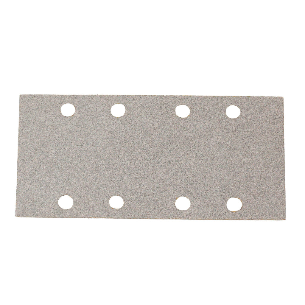 VELCRO 93 X 185mm  -  8 ΤΡΥΠΕΣ  P 80  ΠΑΡΑΛΛΗΛΟΓΡΑΜΜΟ ΛΕΥΚΟ  (510)