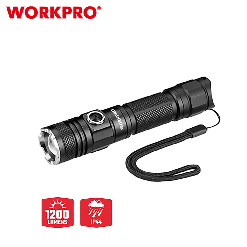 ΦΑΚΟΣ ΕΠΑΝΑΦΟΡΤΙΖΟΜΕΝΟΣ LED (18650,2000mAH) 1200Lm 135m WP351006 WORKPRO