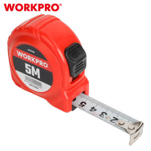ΜΕΤΡΟ ΡΟΛΟ WORKPRO 5mx19mm ΠΛΑΣΤΙΚΟ WP261003 (ΚΑΡΤΕΛΑ)