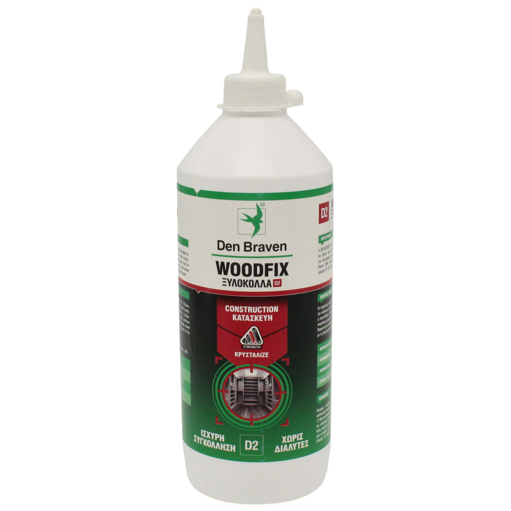 ΞΥΛΟΚΟΛΛΑ ΤΑΧΕΙΑΣ ΠΗΞΕΩΣ D2   750gr (ΜΠΙΜΠΕΡΟ)  DEN BRAVEN