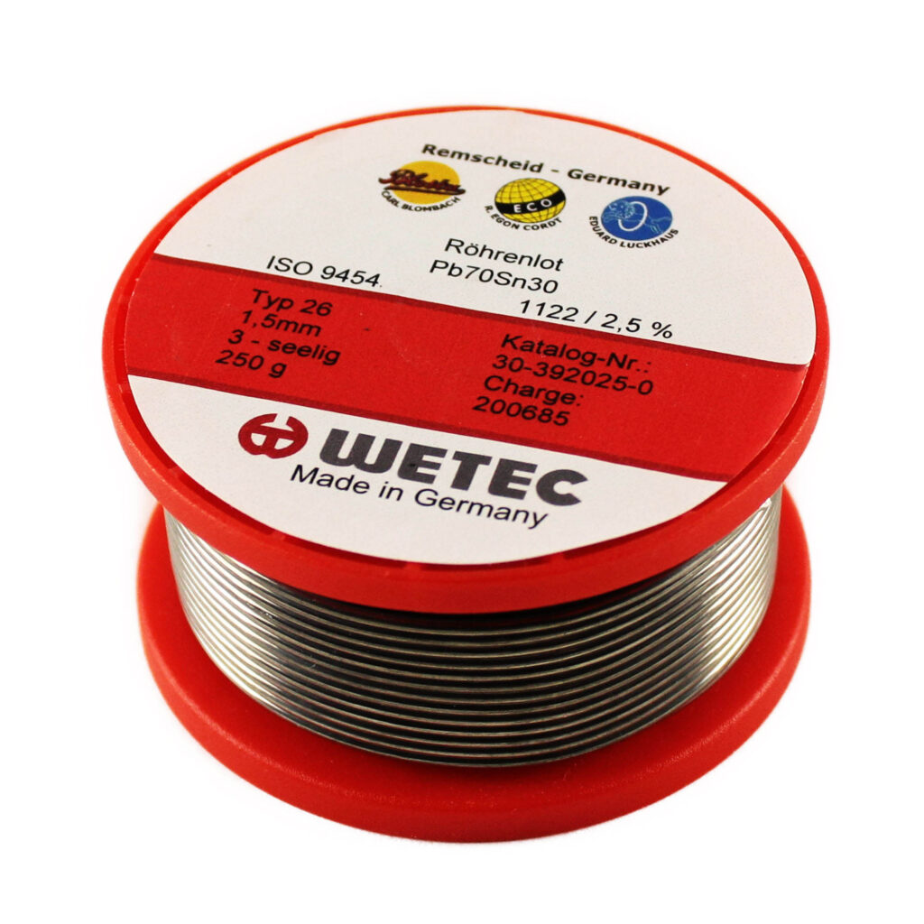ΚΟΛΛΗΣΗ ΡΟΛΟ Φ 1,5mm  250gr. WETEC