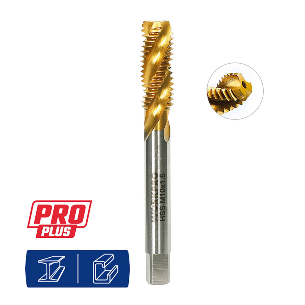 ΚΟΛΑΟΥΖΟ ΣΠΙΡΑΛ ΙΝΟΧ Μ  8 x 1,25mm ΚΟΒΑΛΤΙΟΥ M35 (5%Co)  WP400515 WORKPRO (PROFI)
