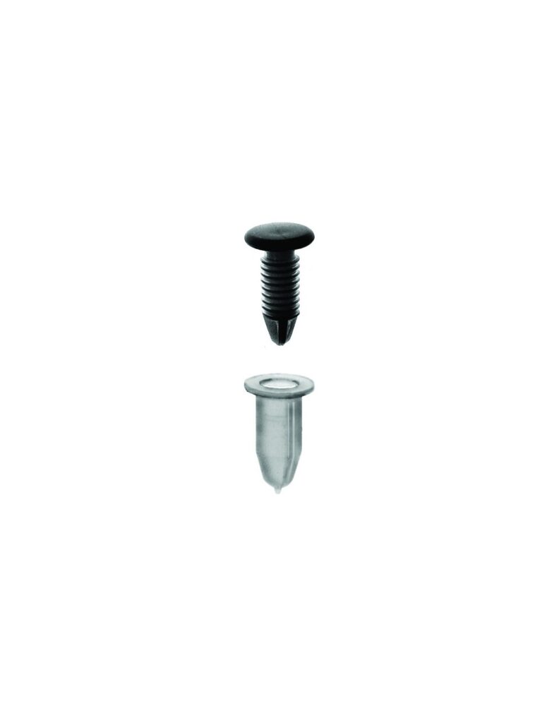 DOOR TRIM CLIP + PLASTIC GROMMET Ø 8,2 mm