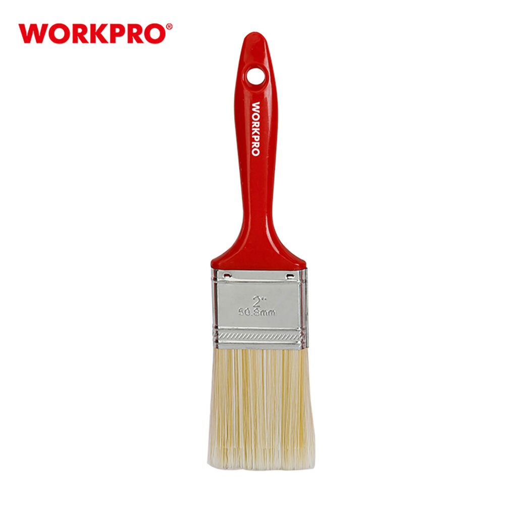 ΠΙΝΕΛΑ WORKPRO KOKKINA 2" (50mm) ΠΛΑΣΤΙΚΗ ΛΑΒΗ WP325003
