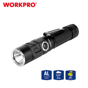 ΦΑΚΟΣ ΕΠΑΝΑΦΟΡΤΙΖΟΜΕΝΟΣ LED (18650,2000mAH) 1100Lm 135m ΣΠΑΣΤΗ ΚΕΦΑΛΗ WP351007 WORKPRO