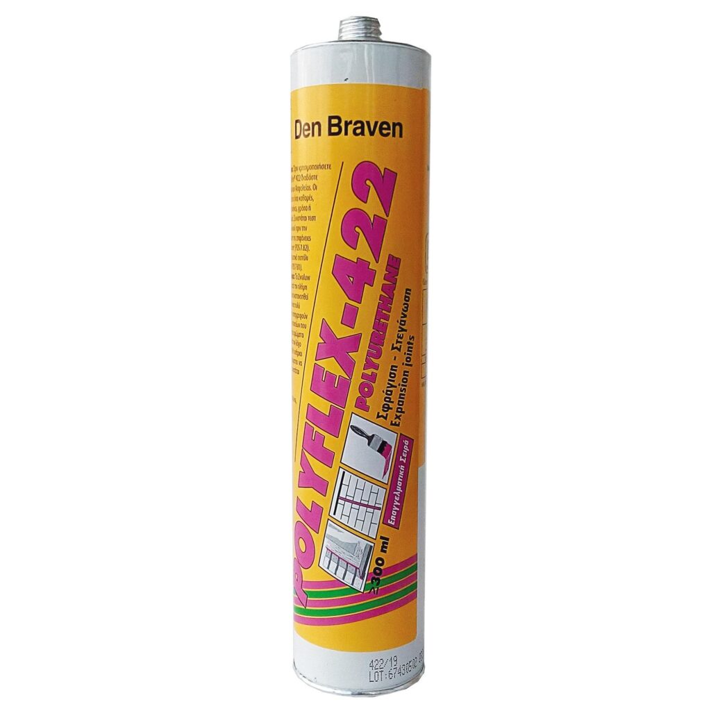 ΣΦΡΑΓΙΣΤΙΚΟ ΠΟΛΥΟΥΡΕΘΑΝΗΣ POLYFLEX 422  300ml  ΛΕΥΚΟ  DEN BRAVEN