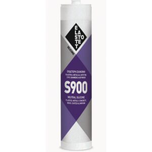 ΣΙΛΙΚΟΝΗ S-900 ΑΣΗΜΙ (RAL 9006) 280ml  (ΟΥΔΕΤΕΡΗ)