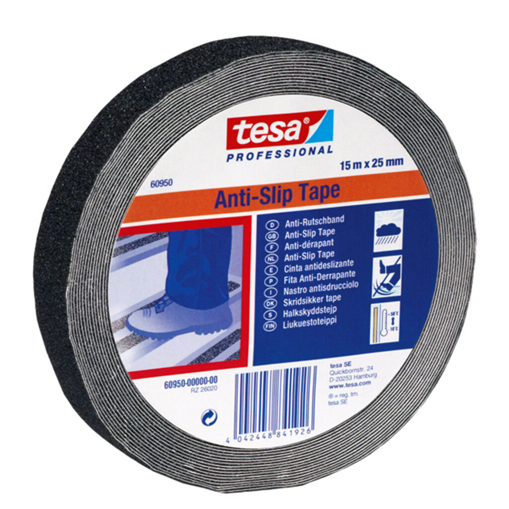 ΤΑΙΝΙΑ ΑΝΤΙΟΛΙΣΘΗΤΙΚΗ 15m x 25mm ΜΑΥΡΗ  60950 TESA