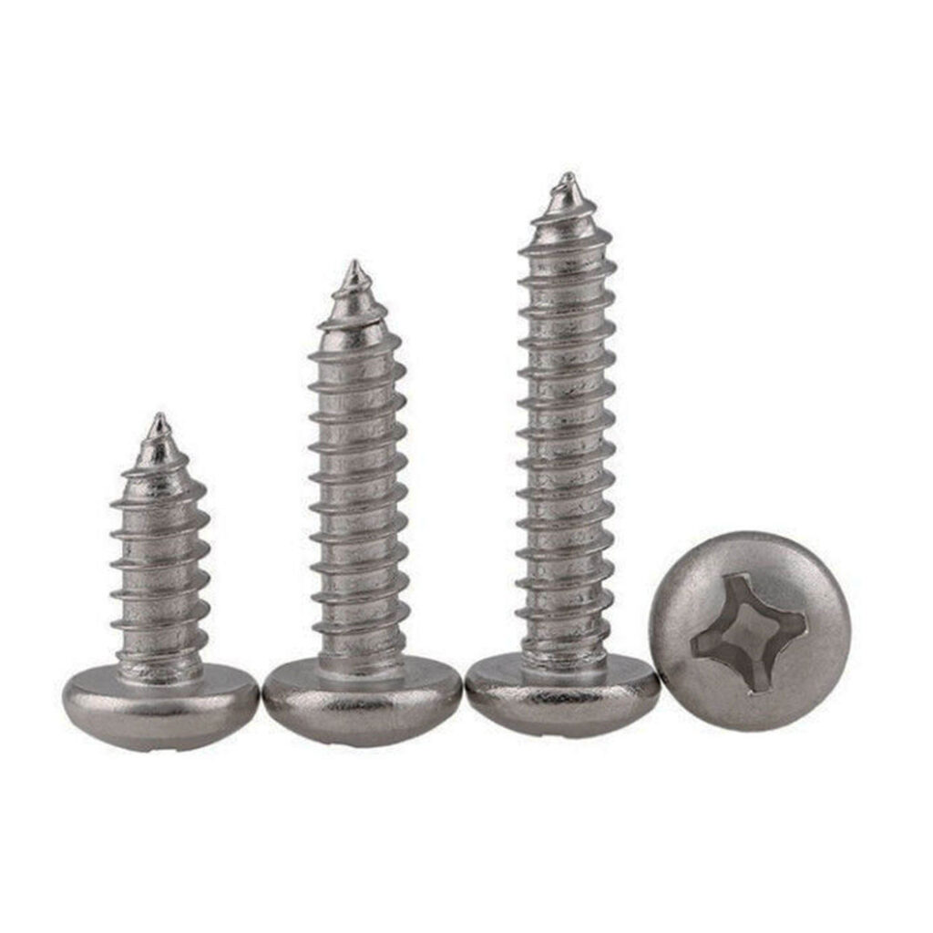ΛΑΜΑΡΙΝΟΒΙΔΑ INOX  ΣΤΑΥΡΟΥ  4,2 x 19  DIN 7981