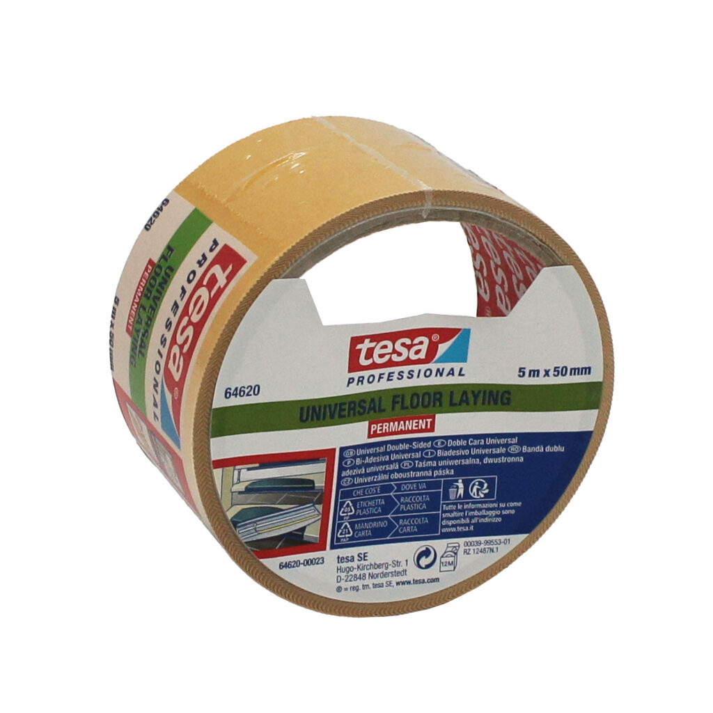 ΤΑΙΝΙΑ ΜΟΚΕΤΩΝ ΔΙΠΛΗΣ ΟΨΕΩΣ.  5m x 50mm 64620 TESA