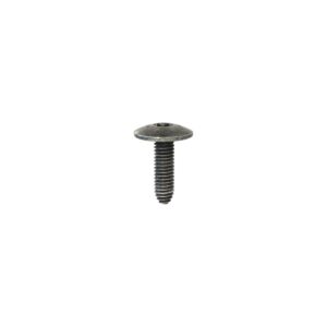 EXTRA LARGE DOME HEAD BLACK SCREW M6-1.00 X 20 mm BUMPER