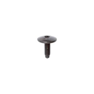 EXTRA LARGE DOME HEAD BLACK SCREW M6-1.00 X 20 mm BUMPER AND WHEEL HOUSING COVER