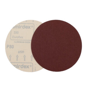 VELCRO ΧΩΡΙΣ ΤΡΥΠΕΣ ΚΟΚΚΙΝΟ Φ150  Ρ 60  (330)