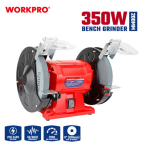 ΔΙΔΥΜΟΣ ΤΡΟΧΟΣ ΗΛΕΚΤΡΙΚΟΣ 350W (Φ 200mm) WP482001CE WORKPRO (PROFI)