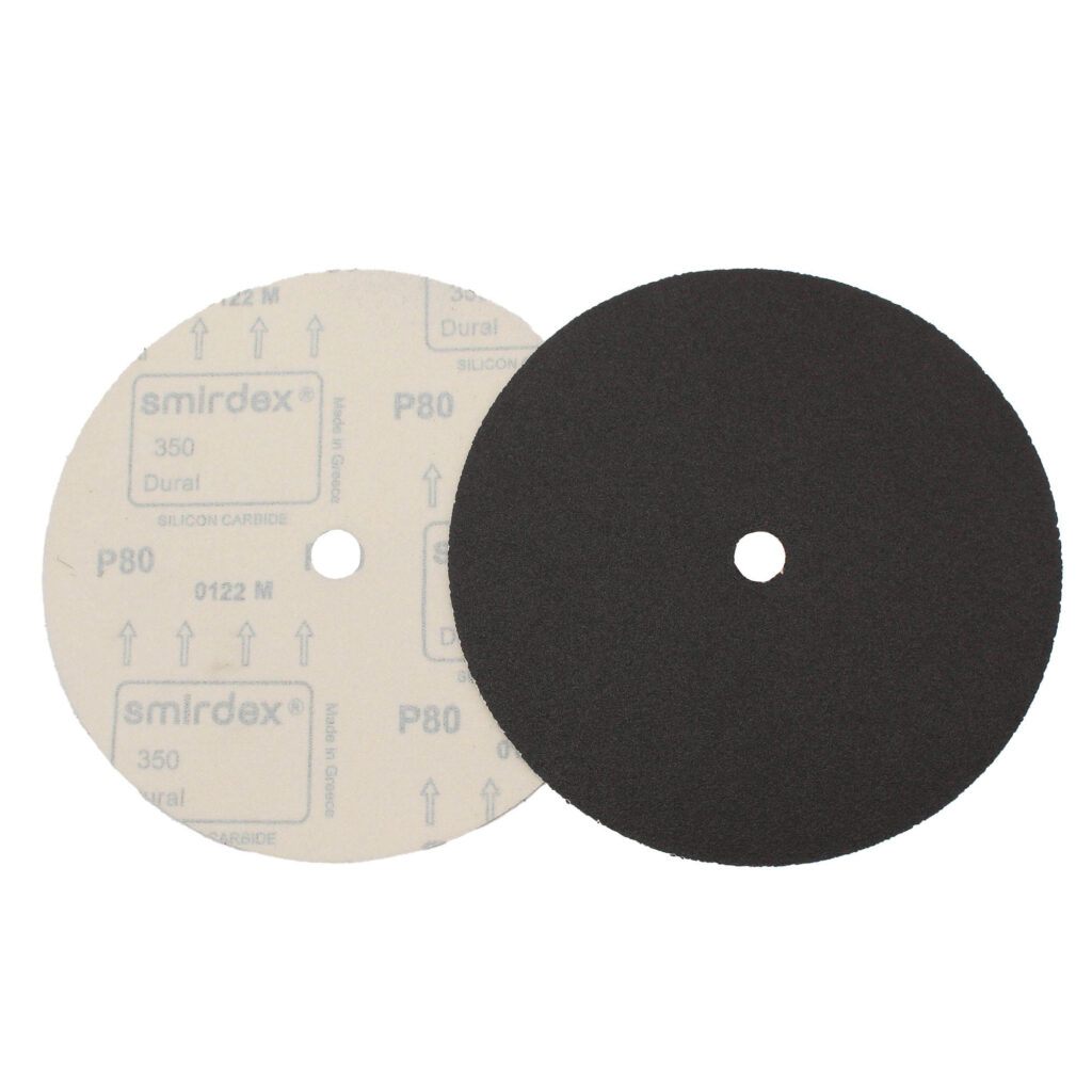 VELCRO FLEX 1 ΤΡΥΠΑ  ΜΑΥΡΟ Φ220 Ρ 80 (355) DURAL