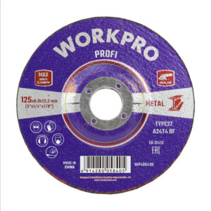ΤΡΟΧΟΙ ΛΕΙΑΝΣΗΣ ΣΙΔΗΡΟΥ Φ115x6,0x22,2mm WP406428 WORKPRO (PROFI)