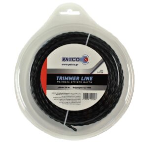 ΜΕΣΙΝΕΖΑ  ΣΤΡΙΦΤΗ ΜΑΥΡΗ D 3,3mm x 30m PATCO  (ΚΑΡΤΕΛΑ)