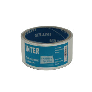 ΑΛΟΥΜΙΝΟΤΑΙΝΙΑ ΣΩΛΗΝΩΝ 48mm x 5m ΑΣΗΜΙ (792240) INTER
