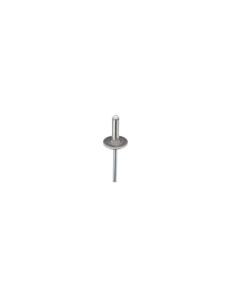 LARGE HEAD ALUMINIUM ALLOY RIVET Ø 4,8 X 16 mm BUMPER BRACKET AND ABSORBER