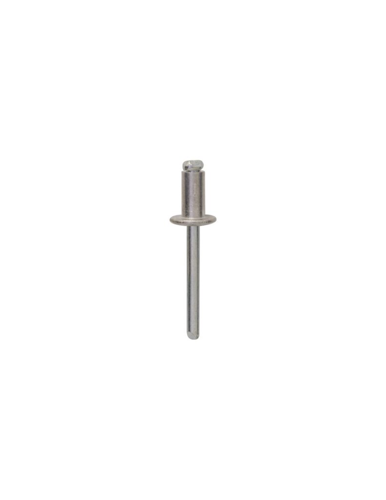 LARGE HEAD ALUMINIUM ALLOY RIVET Ø 6,4 X 12 mm DOOR AND BODYWORK