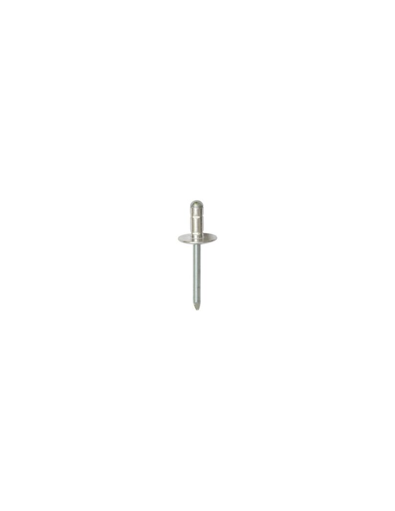 MULTIGRIP LARGE HEAD ALUMINIUM ALLOY RIVET Ø 6,4 x 14 mm DOOR 20 PCS