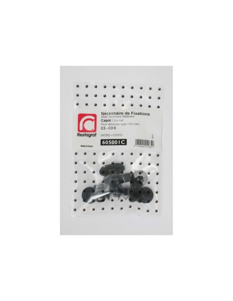 NF KIT Bonnet C3 (A8) / C3II (A31) All models 04.2002 → 12.2010