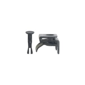 PIN CLIP AND RECEPTACLE WHEEL HOUSING COVER