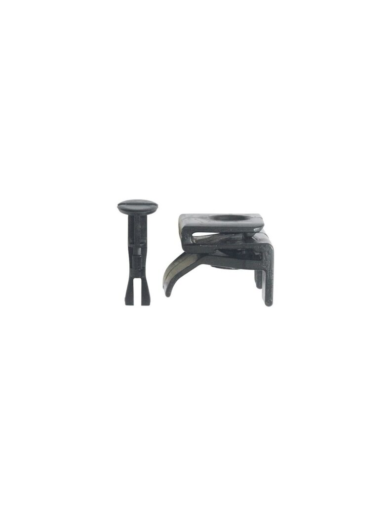 PIN CLIP AND RECEPTACLE WHEEL HOUSING COVER