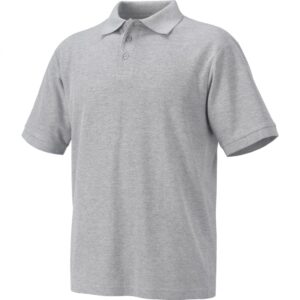 POLO 100% COTTON SMART GREY MELANG, Μέγεθος M