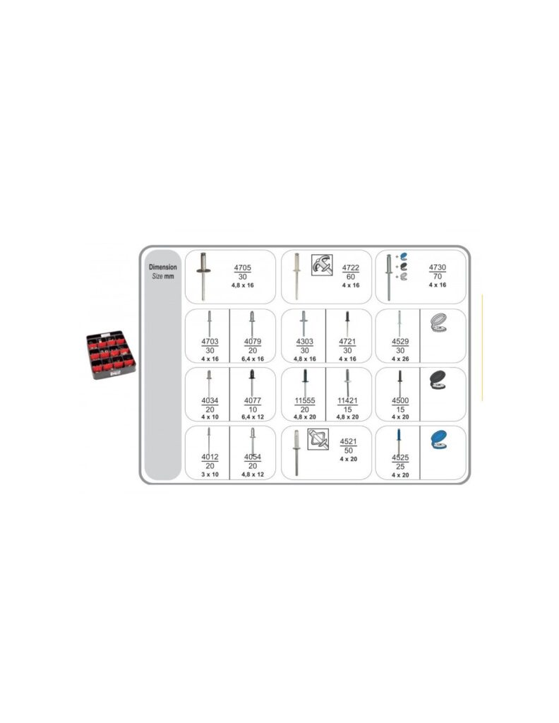 R66/67 RIVETS AND CHAPO®