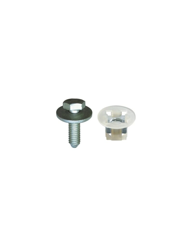 SCREW AND NUT SET M6-1.00 ENGINE UNDERCOVER MUDGUARD
